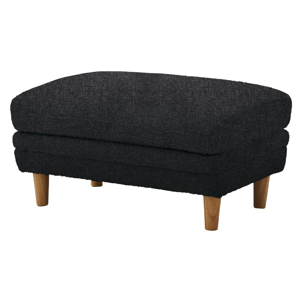 関家具 ToMeet スツール シビル 幅80cm ブラック ファブリック 447147