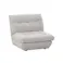 関家具 PETTO 1人掛けソファ ポフナ 幅89cm PB17 シルバーホワイト 458443(配送方法:開梱設置) 4550140584435【別送品】