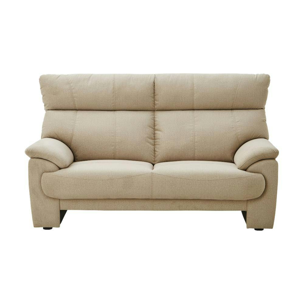 関家具 ToMeet 2人掛けソファ レイリ 幅152cm ベージュ ファブリック ハイバック 460248(配送方法:開梱設置) 4550140602481 2人掛けソファー 関家具 ToMeet 2人掛けソファ レイリ 幅152cm ベージュ ファブリック ハイバック 460248(配送方法:開梱設置) 4550140602481 2人掛けソファー