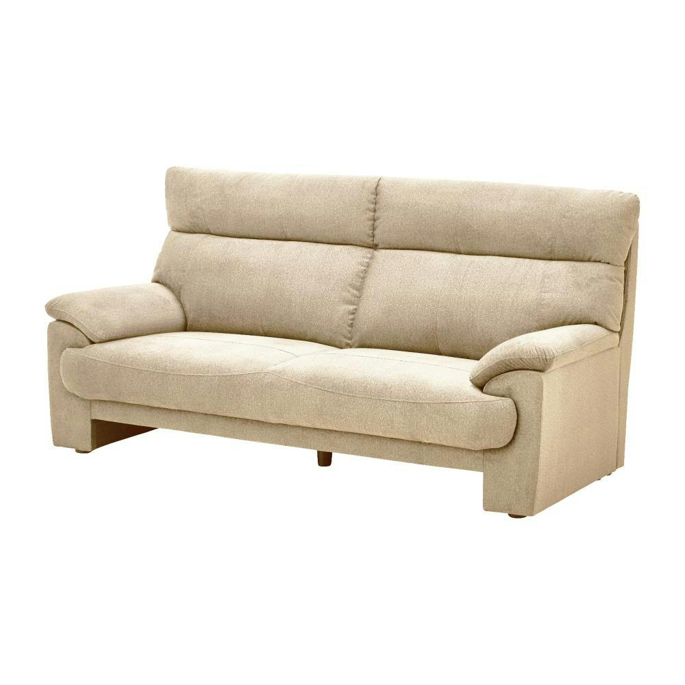 関家具 ToMeet 3人掛けソファ レイリ 幅185cm ベージュ ファブリック ハイバック 460249(配送方法:開梱設置) 4550140602498 3人掛けソファー 関家具 ToMeet 3人掛けソファ レイリ 幅185cm ベージュ ファブリック ハイバック 460249(配送方法:開梱設置) 4550140602498 3人掛けソファー