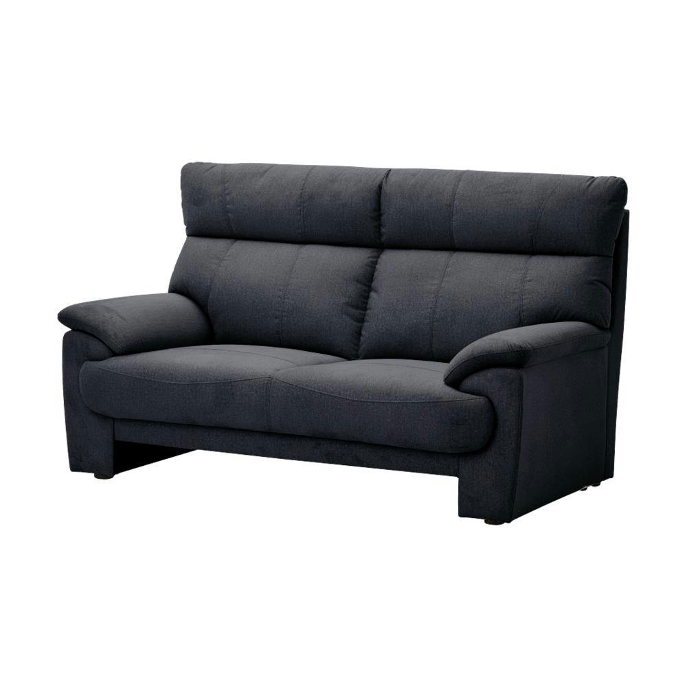 Rumi）ダークブルー レザー 2人掛けソファ Rumi様専用）ダークブルー