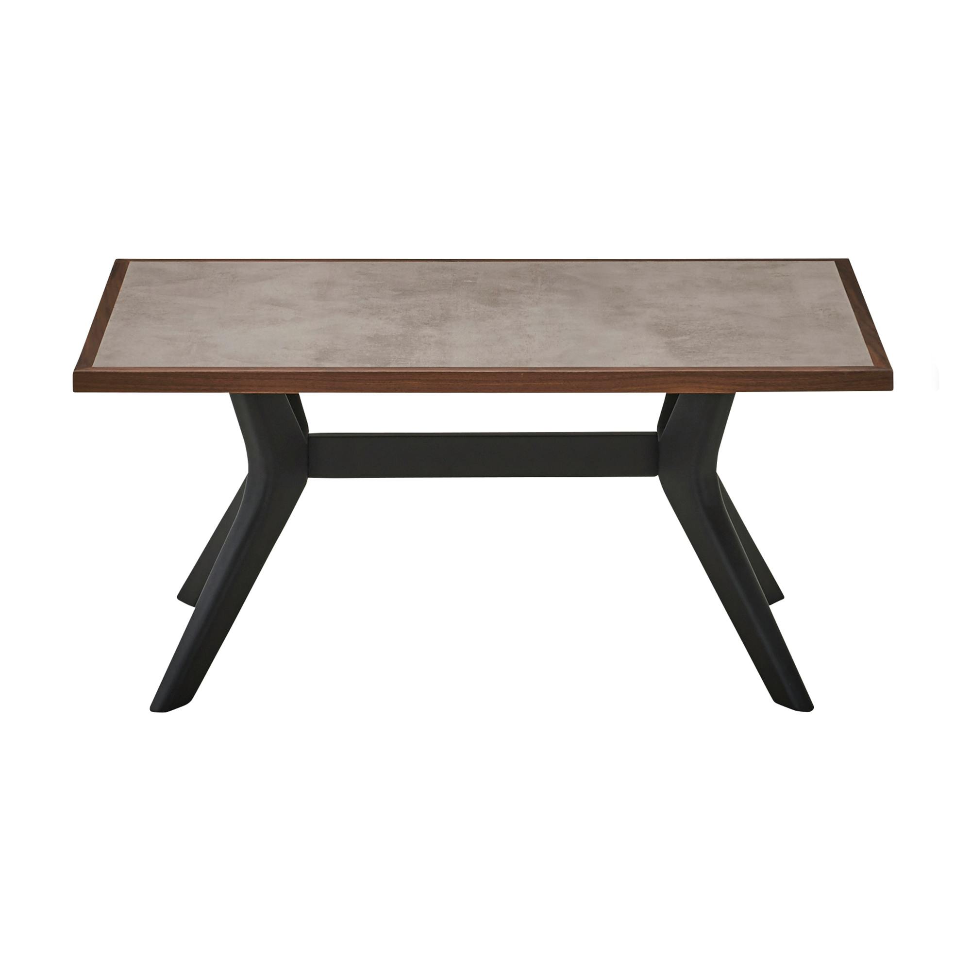 関家具 ToMeet ラミン センターテーブル 幅90cm ブラウン ブラック脚