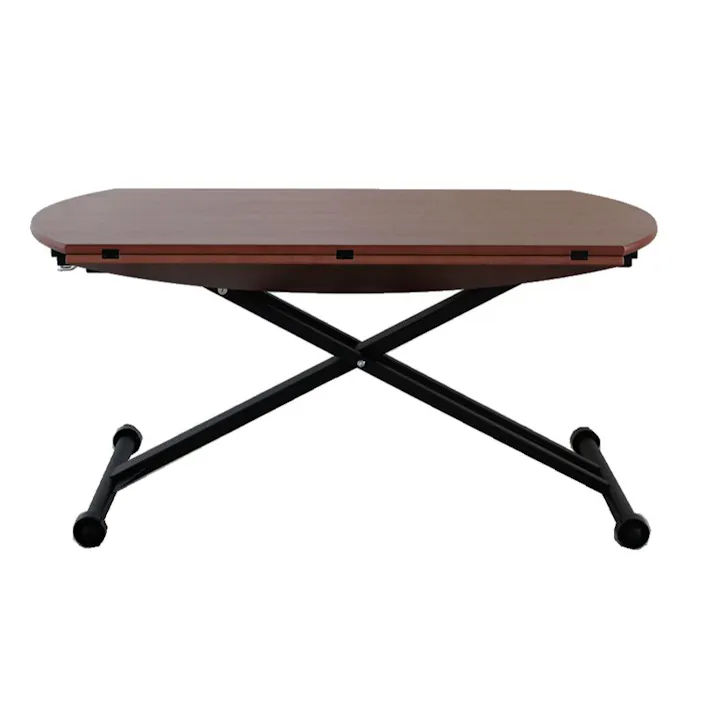 関家具 tohma 昇降テーブル アイルス 幅120cm ブラウン 230260(配送方法:軒下渡し) 4954324089226【別送品】