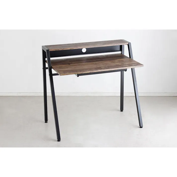 関家具 tohma デスク リグナ 幅96cm ダークブラウン 375184(配送方法:軒下渡し) 4954324097641【別送品】