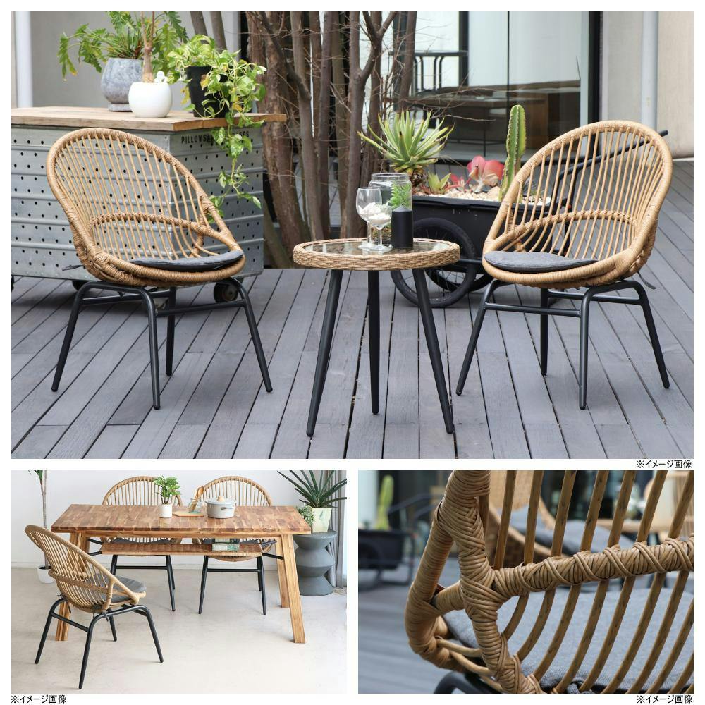 関家具 tohma オーバルチェア リゾネア 354189(配送方法：軒下渡し