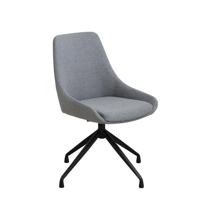 関家具 tohma ラウンドチェア ファーブ グレー 354247(配送方法:軒下渡し) 4954324104486【別送品】