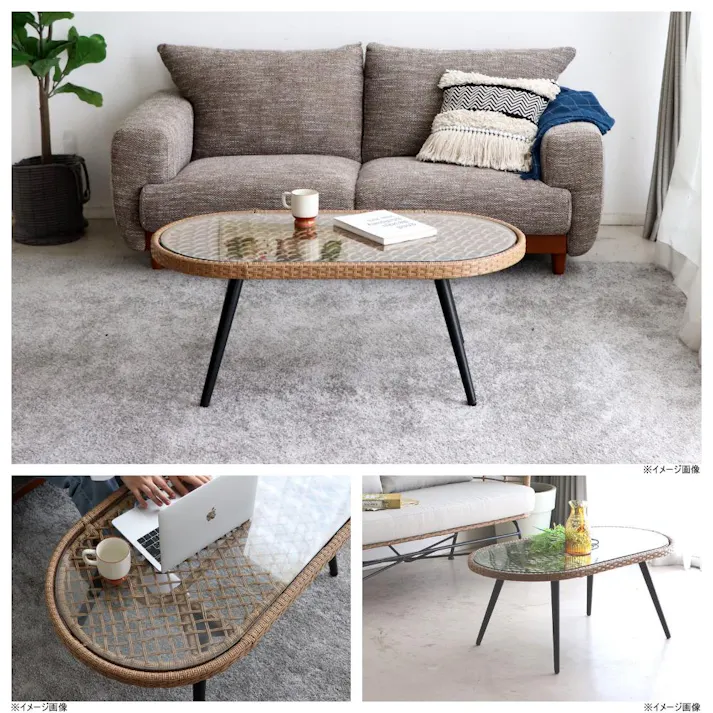 関家具 tohma センターテーブル リゾネア 幅105cm リビングテーブル 354188(配送方法:軒下渡し) 4954324105025【別送品】