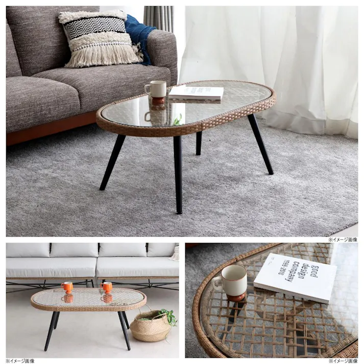 関家具 tohma センターテーブル リゾネア 幅105cm リビングテーブル 354188(配送方法:軒下渡し) 4954324105025【別送品】