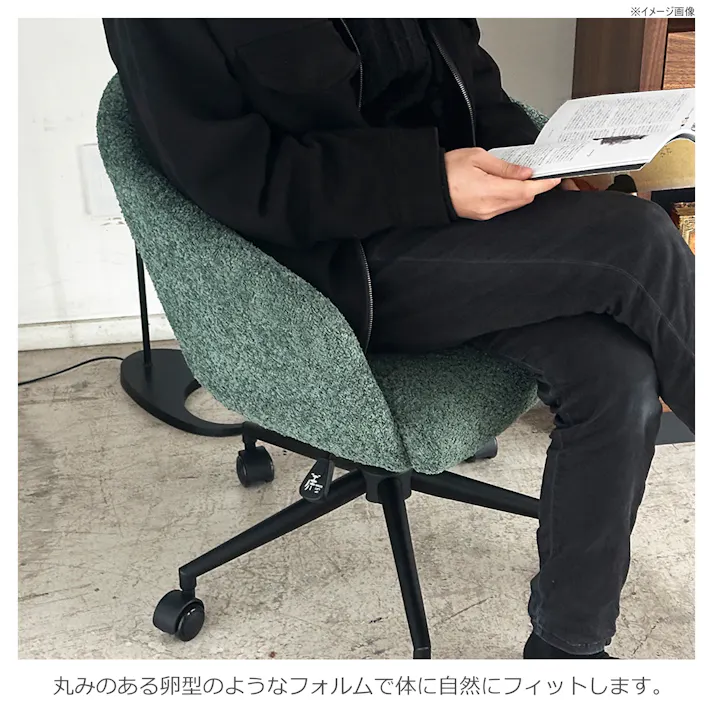 関家具 tohma オフィスチェア トリート グリーン ワークチェア デスクチェア 456487(配送方法:軒下渡し) 4954324114812【別送品】