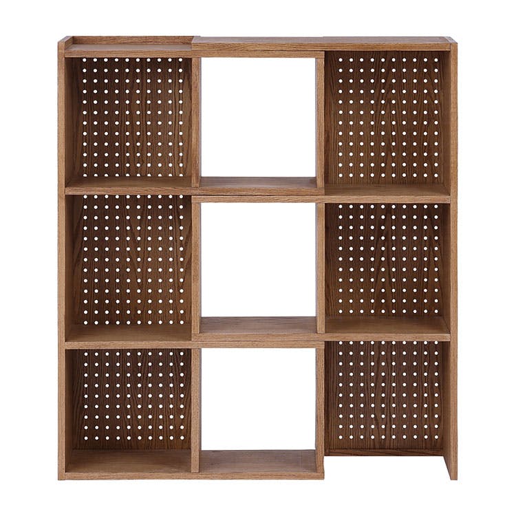 nora. シェルフ レイヤー 3段 収納家具 リビング収納 棚板 367347【別送品】