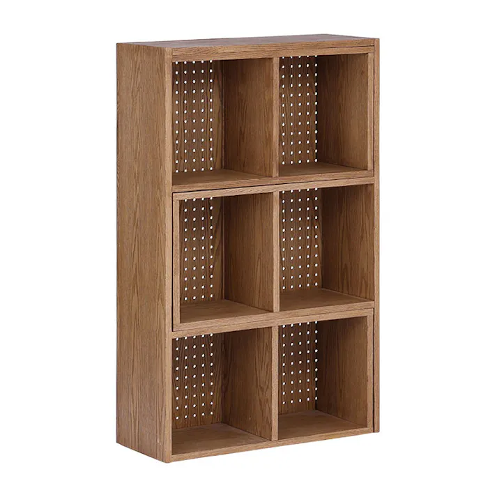 nora. シェルフ レイヤー 3段 収納家具 リビング収納 棚板 367347【別送品】