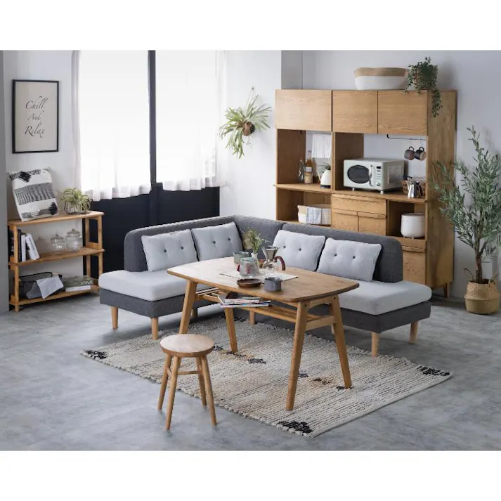 nora. ダイニングテーブル アマン2 幅120cm ダイニング 食卓 団らん 407211【別送品】