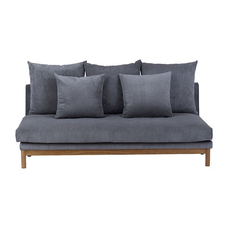 nora. デイソファ パンネ グレー デイベッド ベッド ソファベッド 410053【別送品】