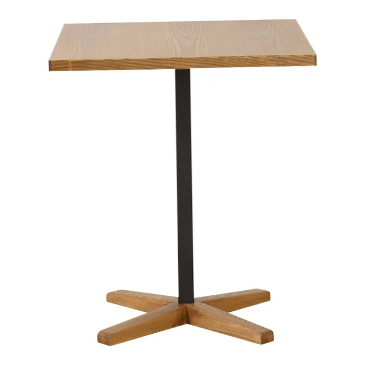 nora. ダイニングテーブル トフィー2 幅60×高さ65cm 無垢天板 ミニテーブル カフェテーブル 食卓 426541【別送品】