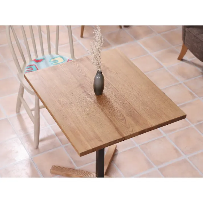 nora. ダイニングテーブル トフィー2 幅60×高さ65cm 無垢天板 ミニテーブル カフェテーブル 食卓 426541【別送品】