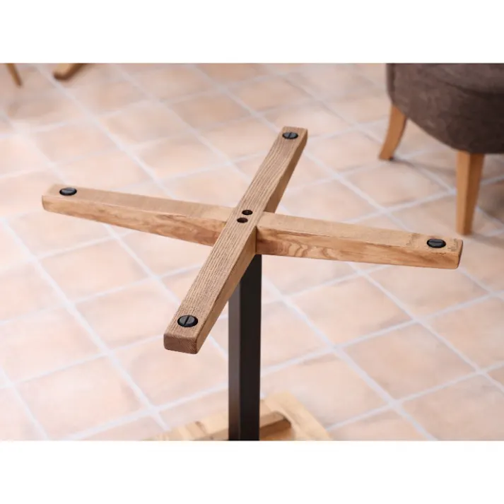 nora. ダイニングテーブル トフィー2 幅60×高さ65cm 無垢天板 ミニテーブル カフェテーブル 食卓 426541【別送品】