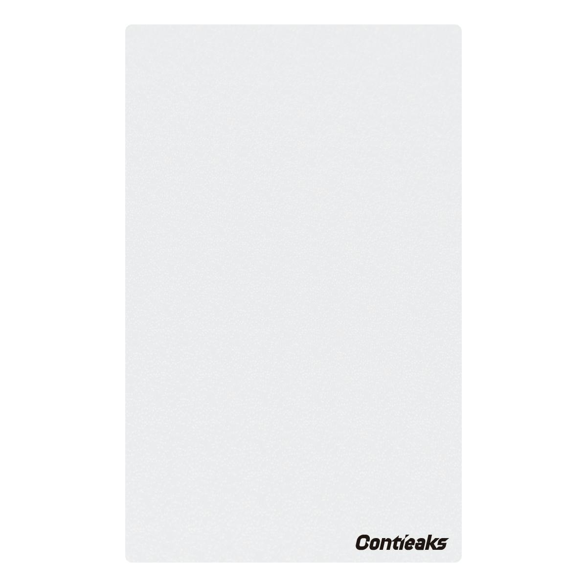 Contieaks チェアマット コンティークスロゴ有り 100×160cm ホワイト 床保護 カーペット 敷き物 427196【別送品】