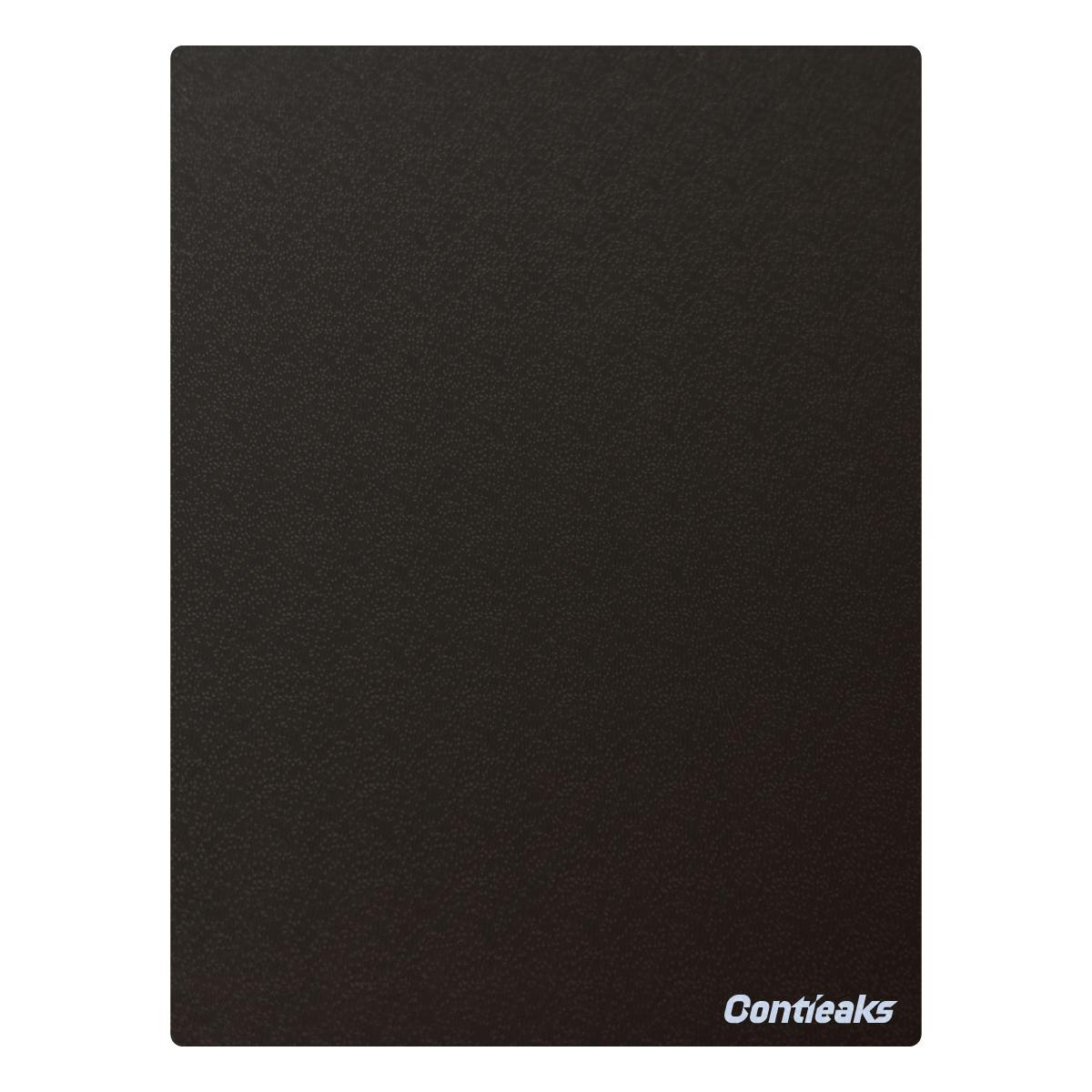 Contieaks チェアマット コンティークスロゴ有り 120×160cm ブラック 床保護 カーペット 敷き物 427197【別送品】