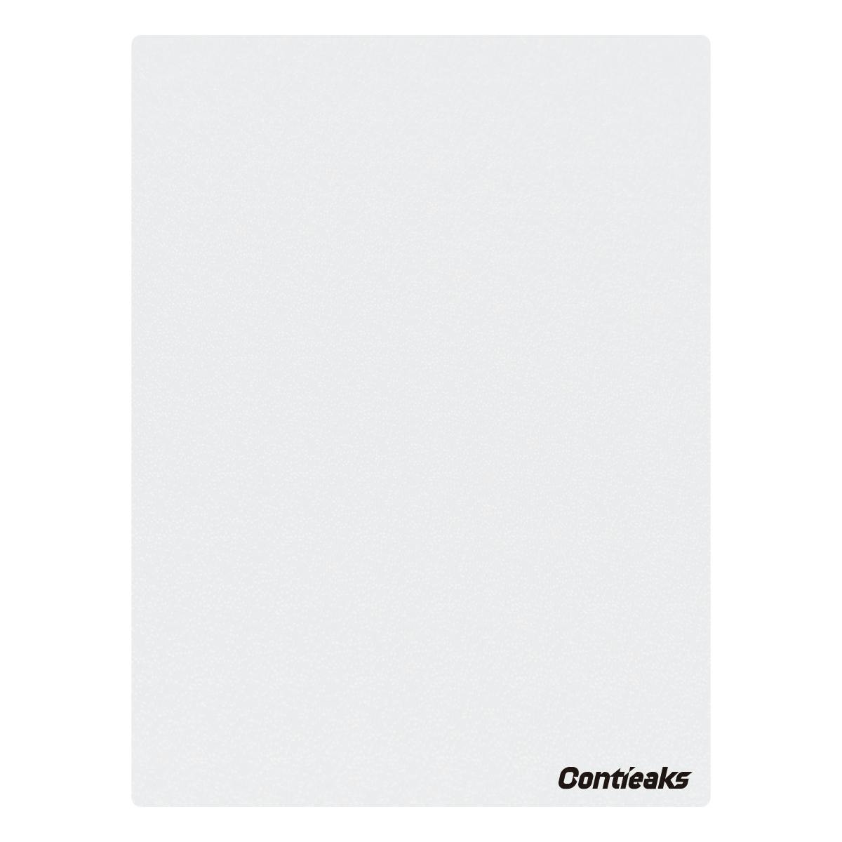 Contieaks チェアマット コンティークスロゴ有り 120×160cm ホワイト 床保護 カーペット 敷き物 427198【別送品】