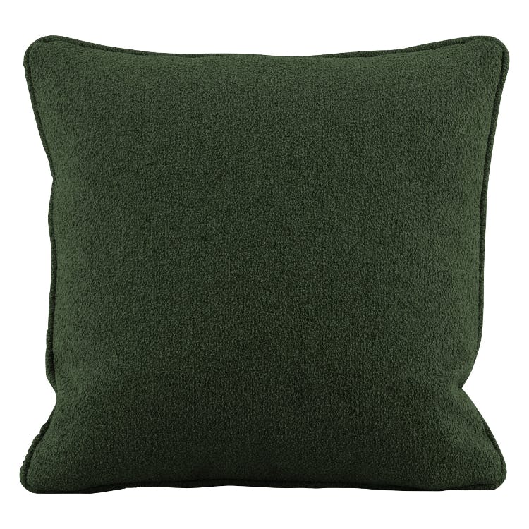 nora. クッション モフモ フォレストグリーン 詰め物 布クッション 小物 427359【別送品】