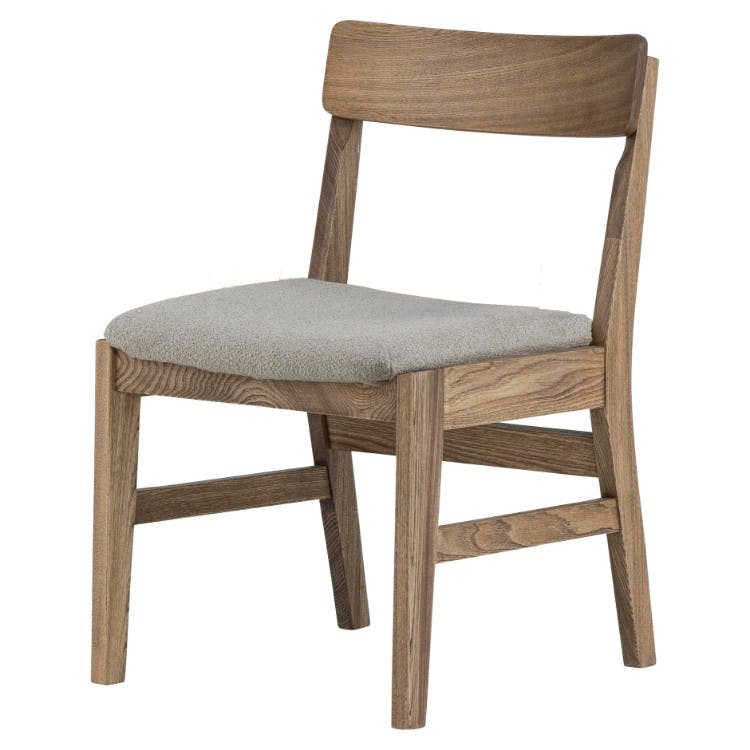 nora. ダイニングチェア チャームス2 肘無し サンドベージュ 食卓椅子 団らん 食事 428638【別送品】