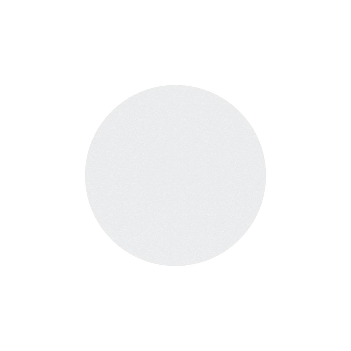 Contieaks チェアマット ロゴ無し 90cm 丸型 ホワイト 床保護 カーペット 敷き物 432529【別送品】