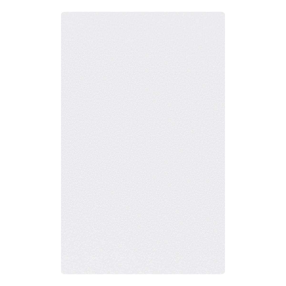 Contieaks チェアマット ロゴ無し 100×160cm ホワイト 床保護 カーペット 敷き物 432533【別送品】