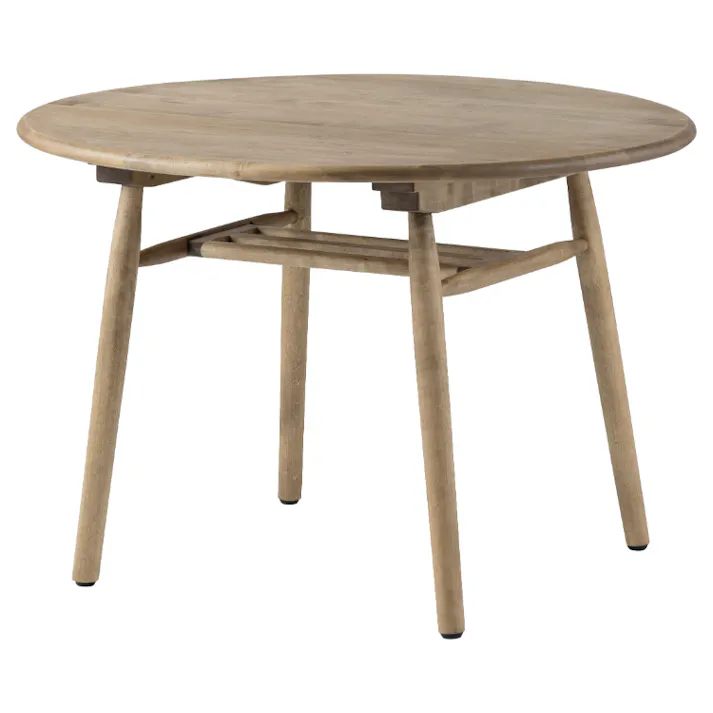 nora. ダイニングテーブル ロジー 幅105cm 丸天板 ダイニング 食卓 団らん 433390【別送品】