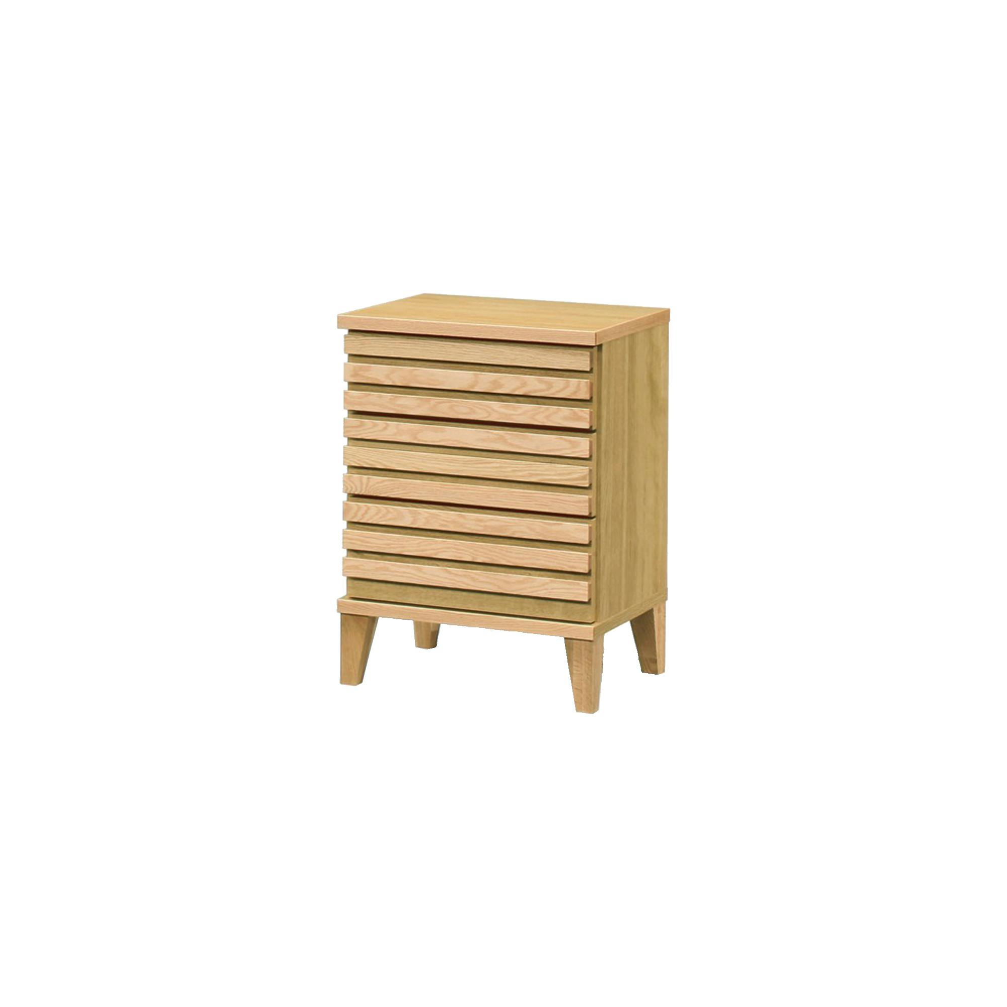 oka チェスト セゾン 幅53cm 3段 オーク タンス 収納家具 リビング収納 446362【別送品】