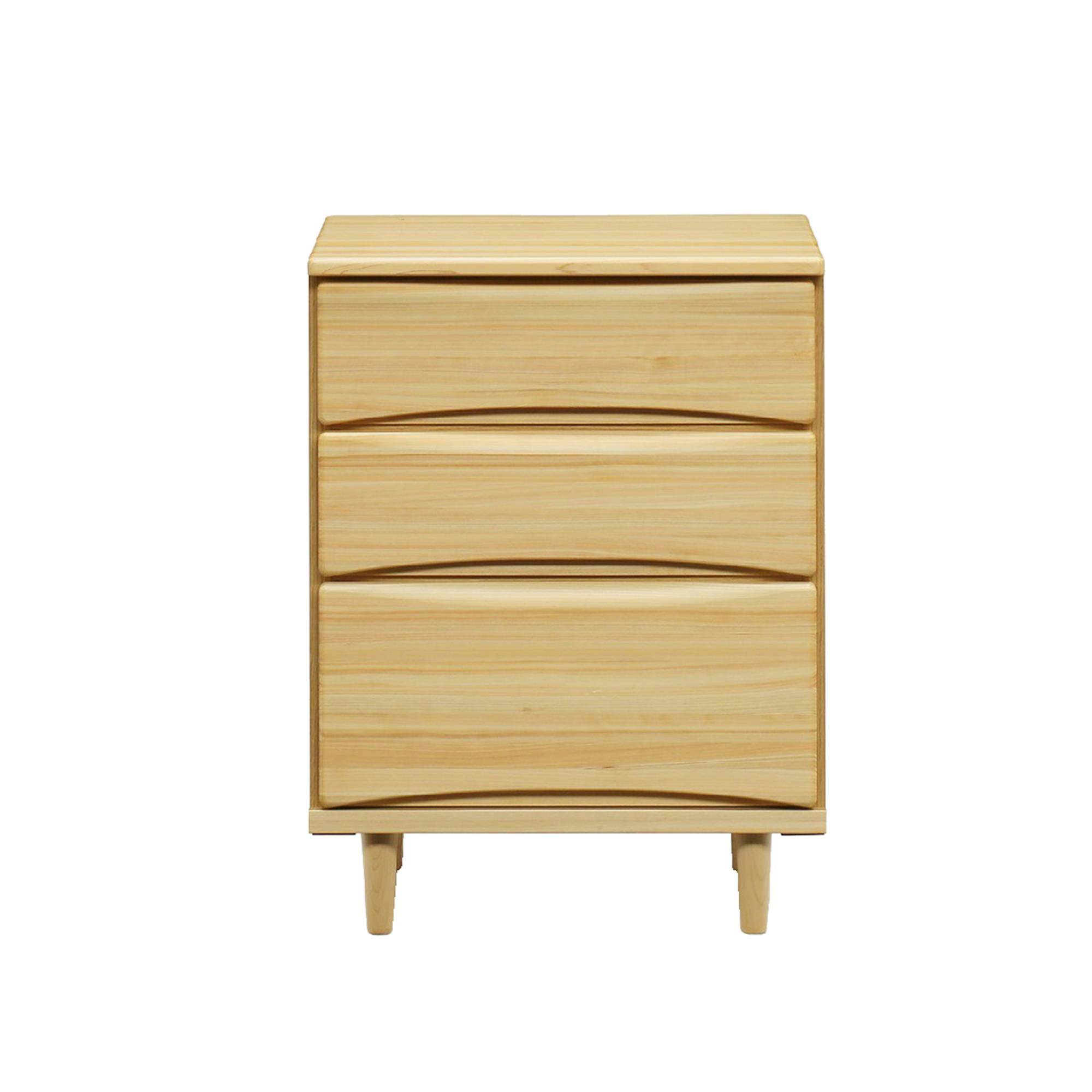 oka ローチェスト ティアラ 幅60cm 3段 タンス 収納家具 リビング収納 446397【別送品】