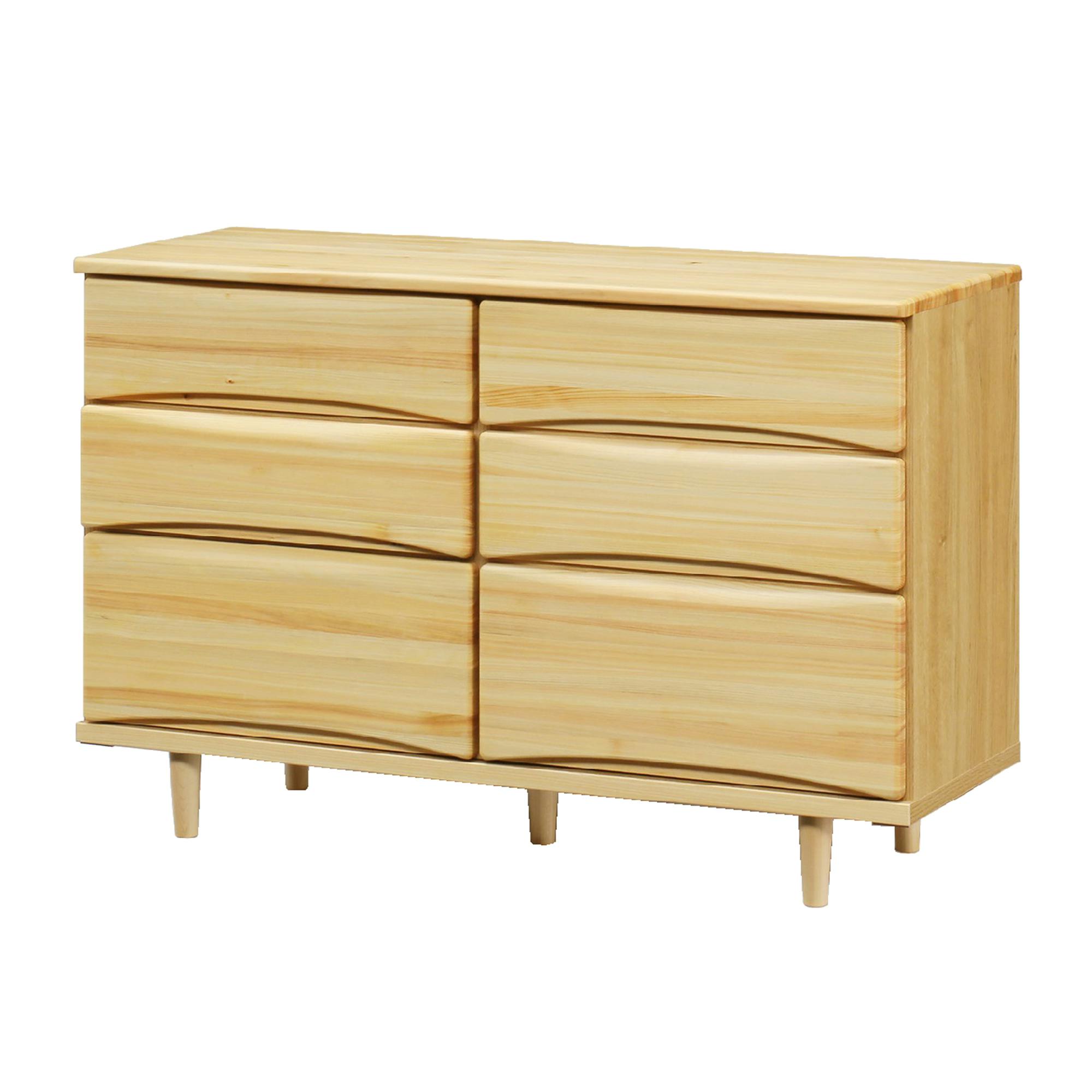 oka ローチェスト ティアラ 幅120cm 3段 タンス 収納家具 リビング収納 446399【別送品】