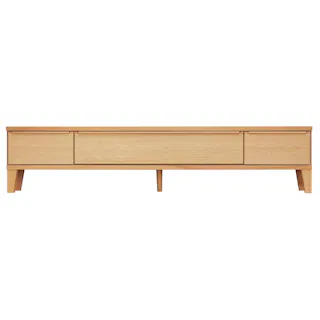 oka テレビボード レオ 幅180cm オーク テレビ台 オーディオデッキ ローボード 446443【別送品】