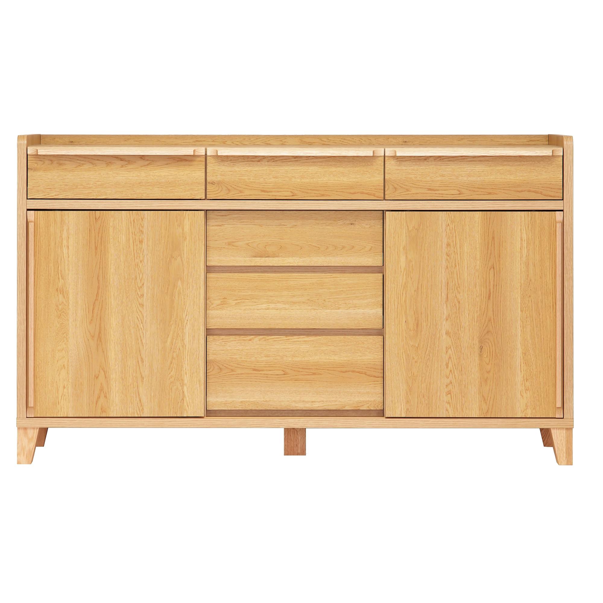 oka サイドボード レガシー 幅150cm オーク キャビネット リビング収納 物入れ 446459【別送品】