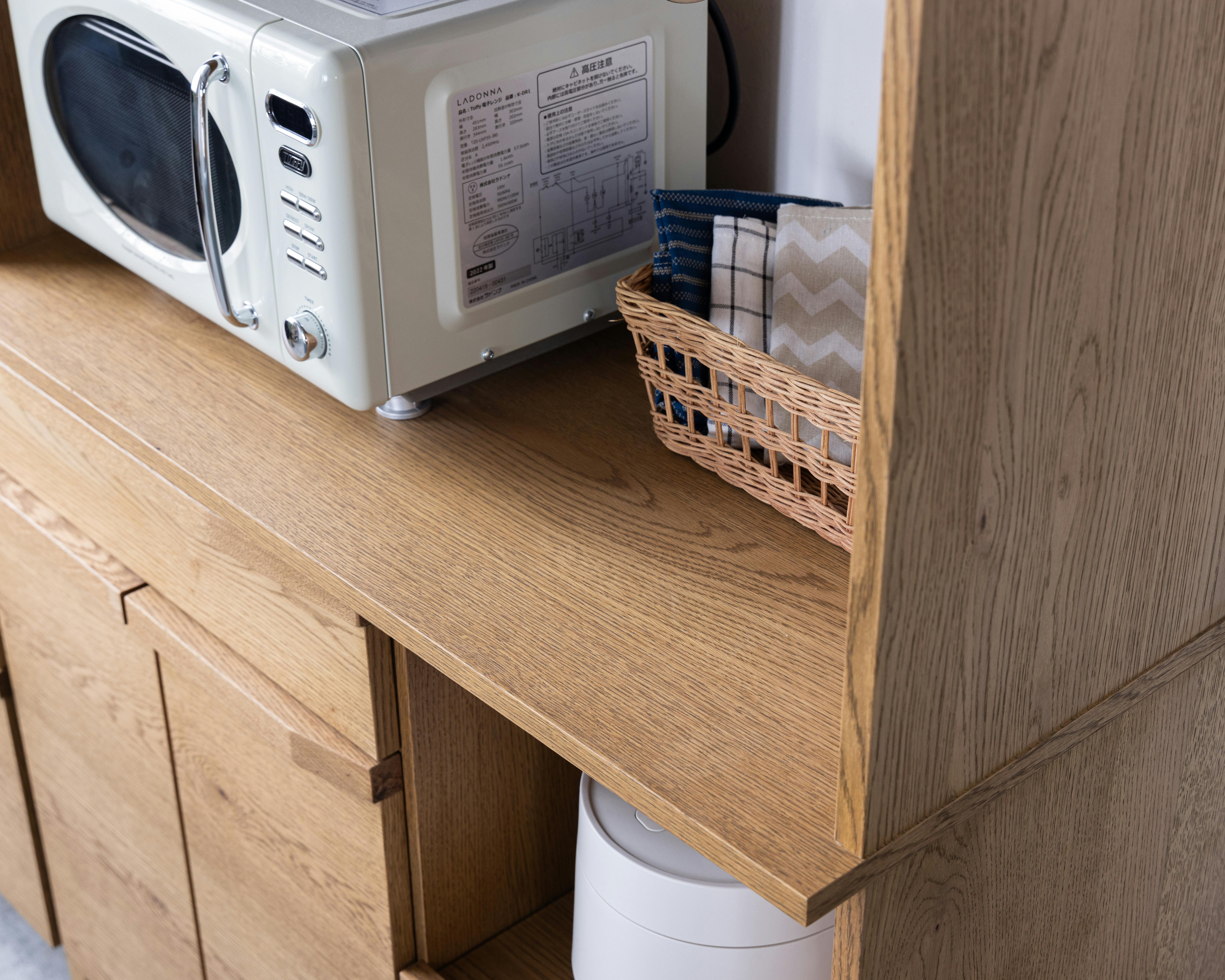 nora. ダイニングボード カップ3 幅100cm 食器棚 食器収納 カウンター