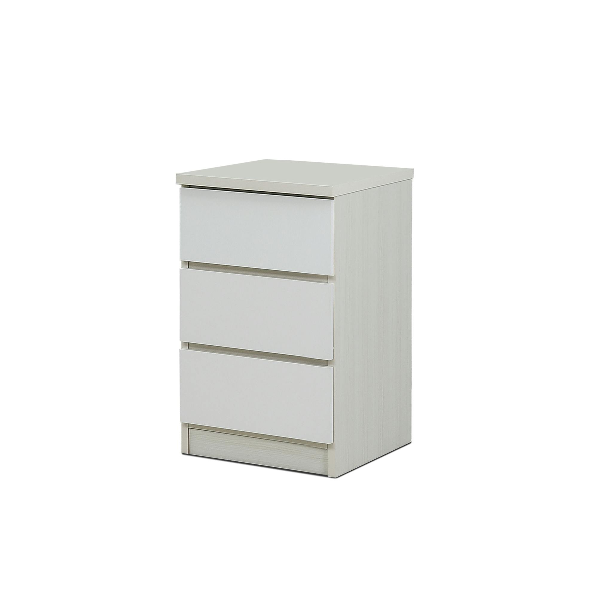 nakakei チェスト ワルツ 幅40cm 3段 ホワイト 洋服タンス シンプル 収納 464252【別送品】