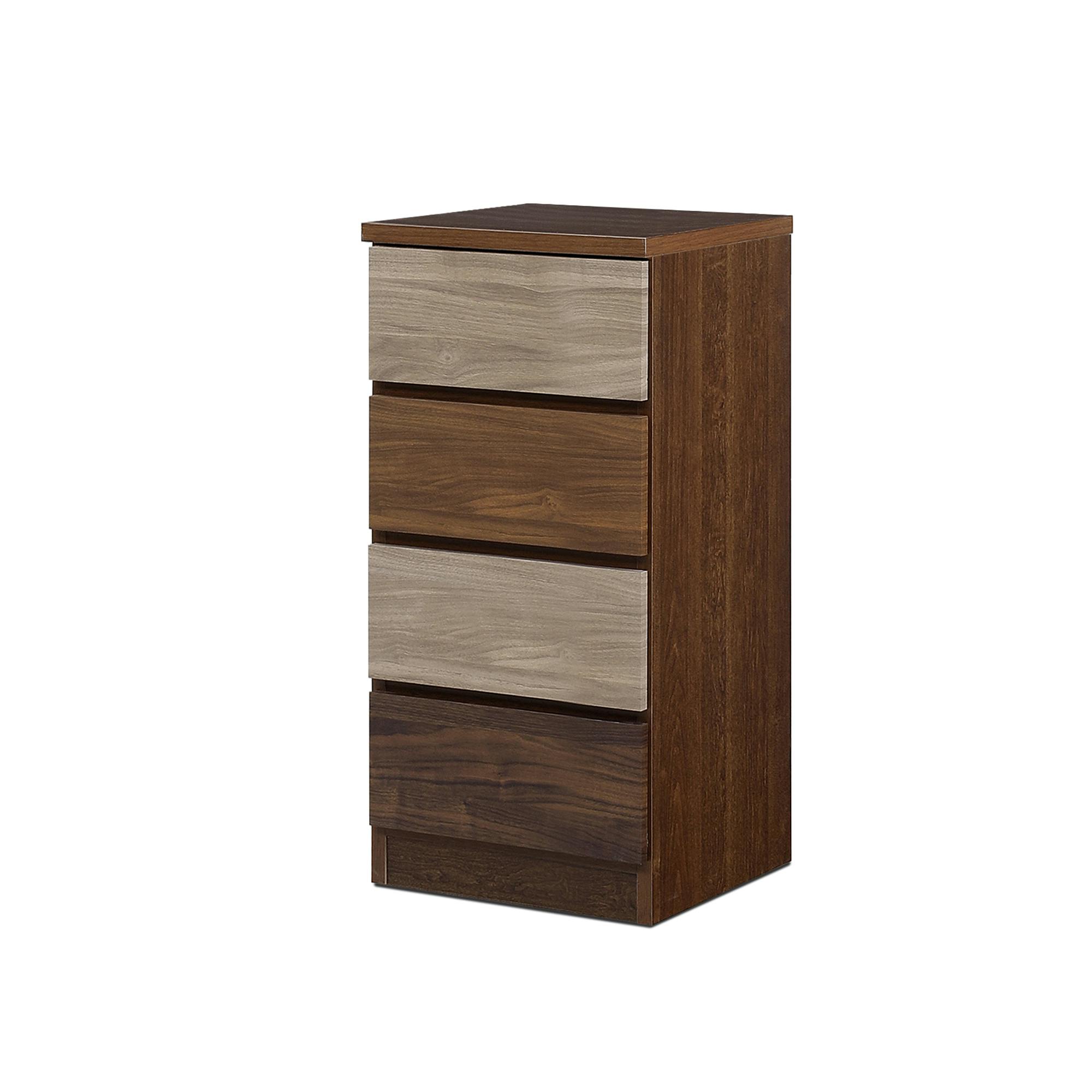 nakakei チェスト ワルツ 幅40cm 4段 ブラウン 洋服タンス シンプル 収納 464253【別送品】