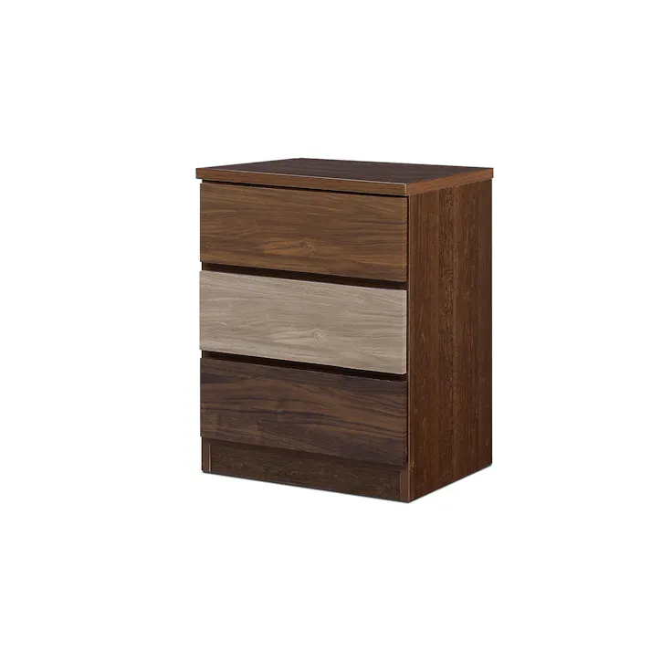 nakakei チェスト ワルツ 幅50cm 3段 ブラウン 洋服タンス シンプル 収納 464259【別送品】