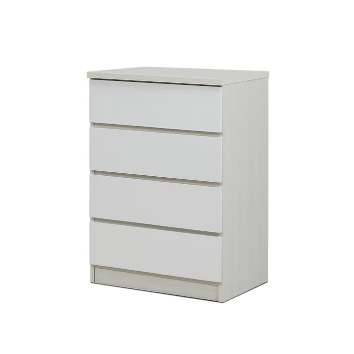 nakakei チェスト ワルツ 幅60cm 4段 ホワイト 洋服タンス シンプル 収納 464270【別送品】