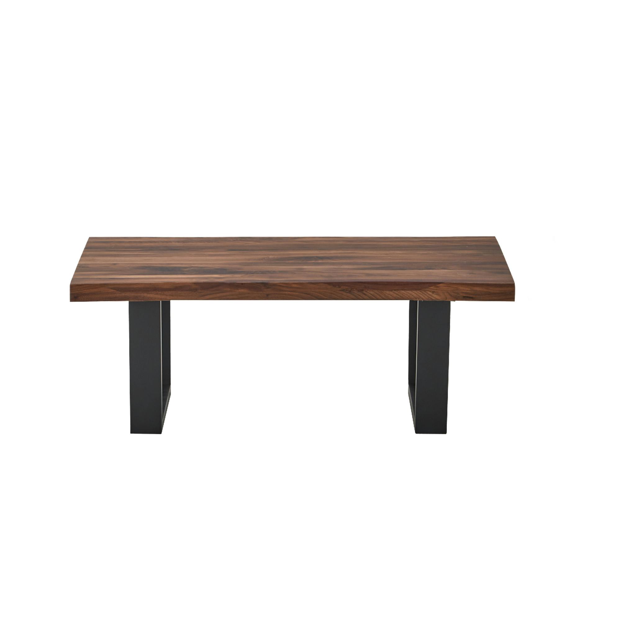 to meet センターテーブル レックス4 幅90cm ウォールナット リビングテーブル ローテーブル 机 467792【別送品】