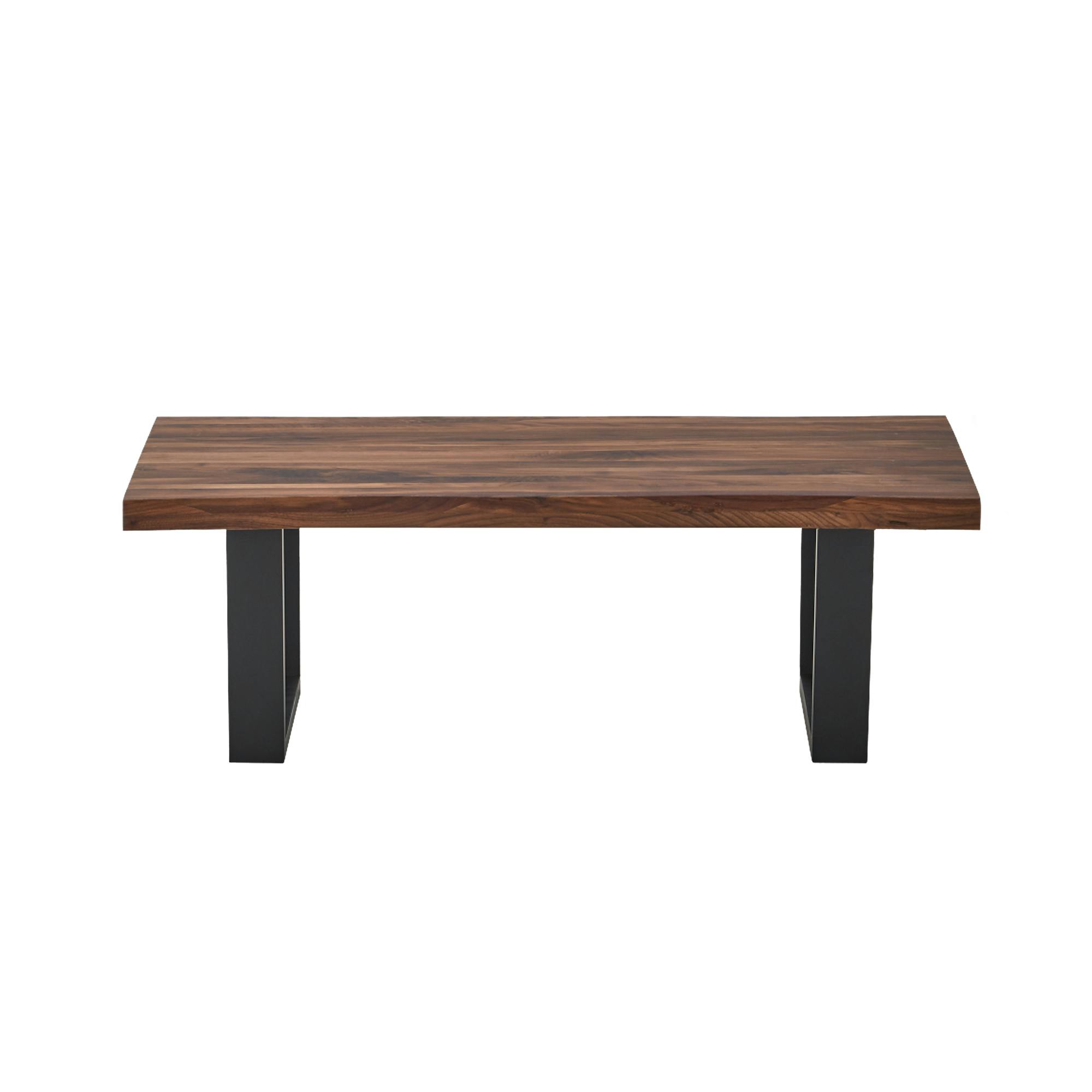 to meet センターテーブル レックス4 幅100cm ウォールナット リビングテーブル ローテーブル 机 467794【別送品】