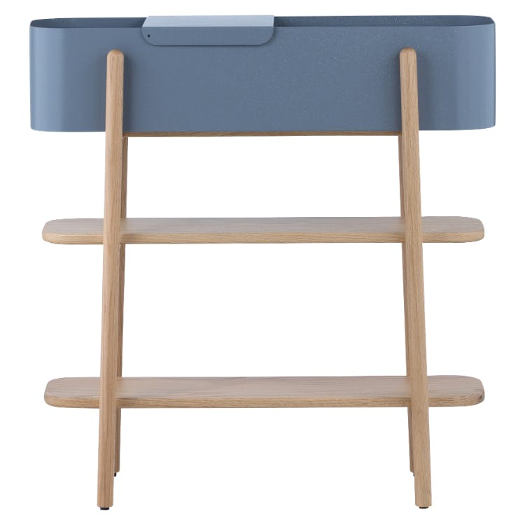 nora. プランター アスピ 幅90cm 3段 グレー シェルフ 観葉植物 ラック 468199【別送品】