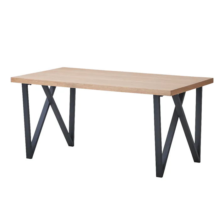 to meet ダイニングテーブル ゼニス 幅150cm ナチュラル ダイニング 食卓 団らん 469970【別送品】