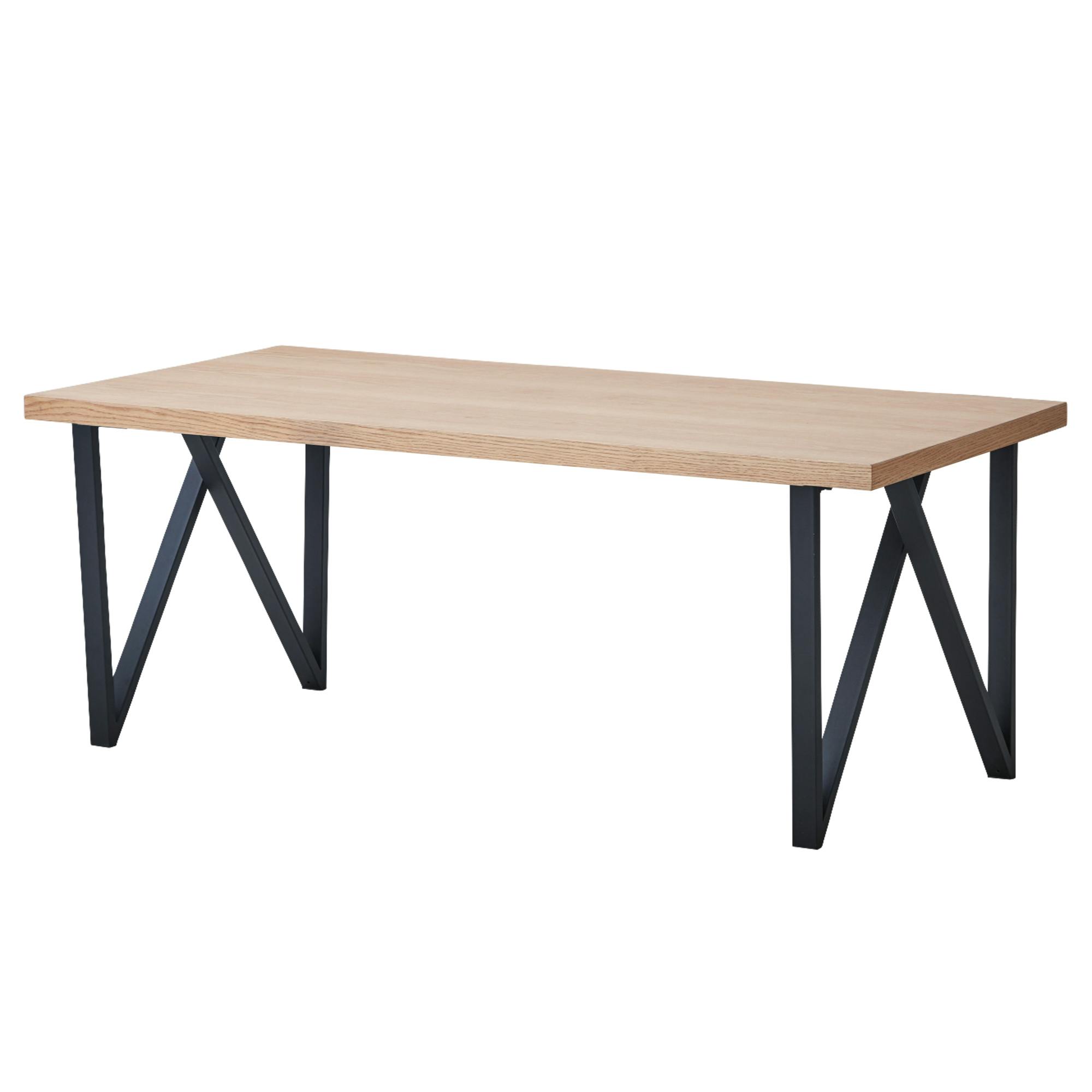 to meet ダイニングテーブル ゼニス 幅180cm ナチュラル ダイニング 食卓 団らん 469979【別送品】