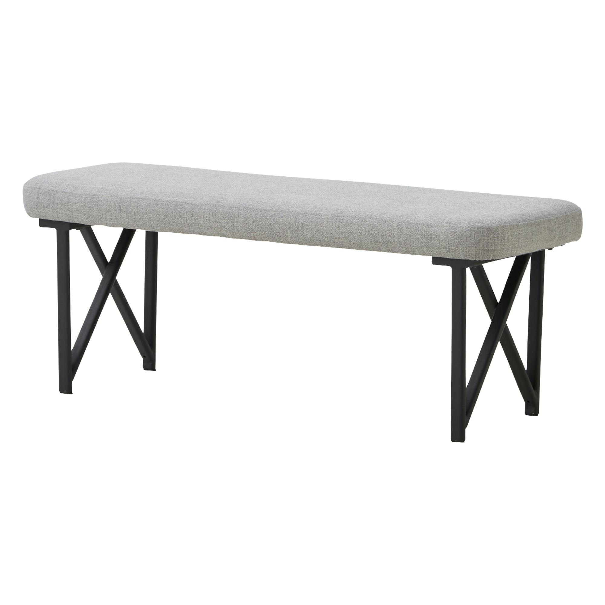 to meet ダイニングベンチ ゼニス ライトグレー ダイニング 食卓 団らん 469992【別送品】