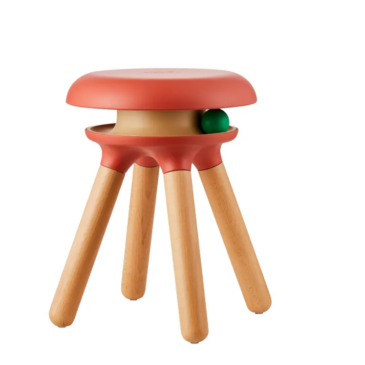 スツール レッド かわいい ペット スツール etc. ピコ 464533【別送品】