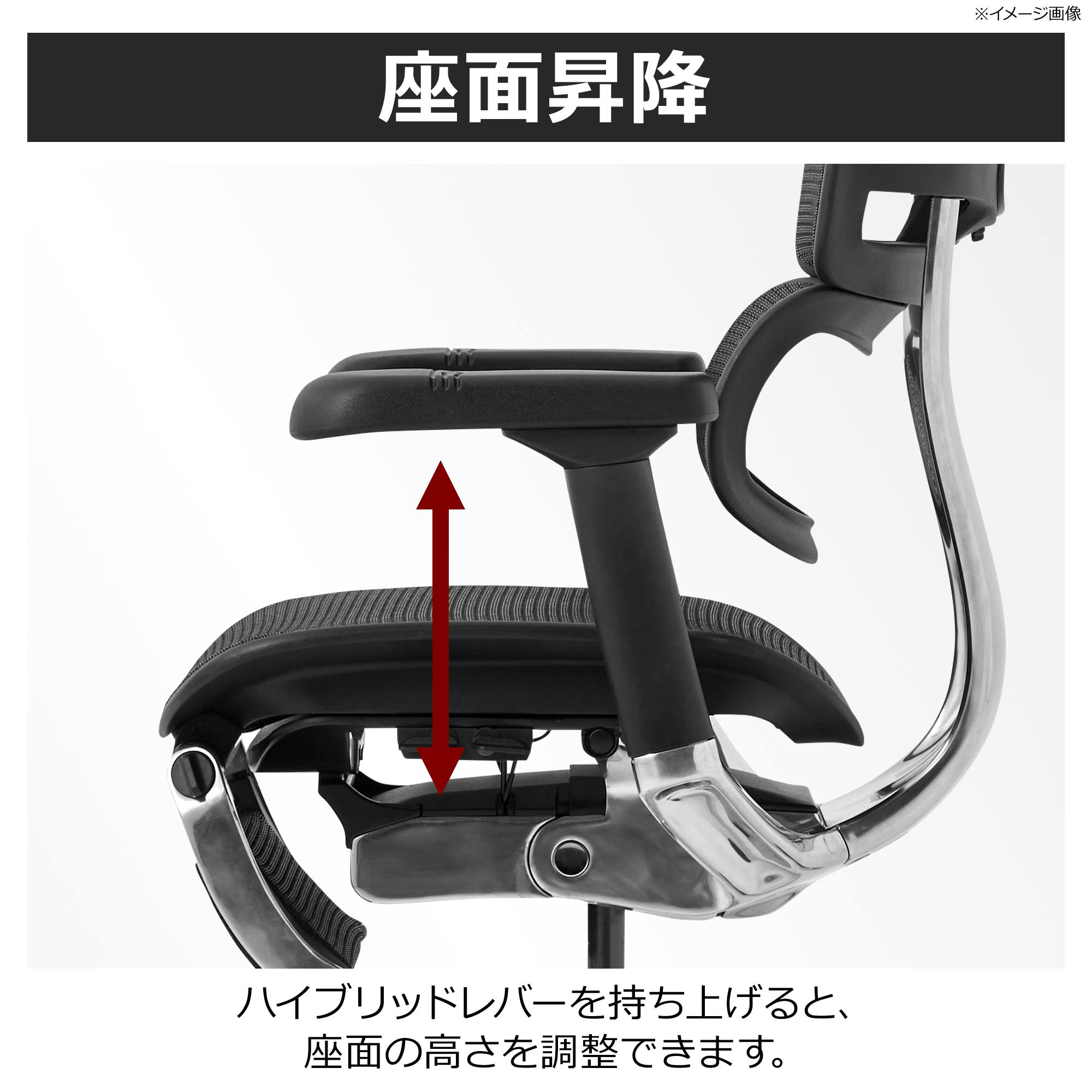 オフィスチェア Ergohuman ブルー ゲーミングチェア デスクチェア 書斎