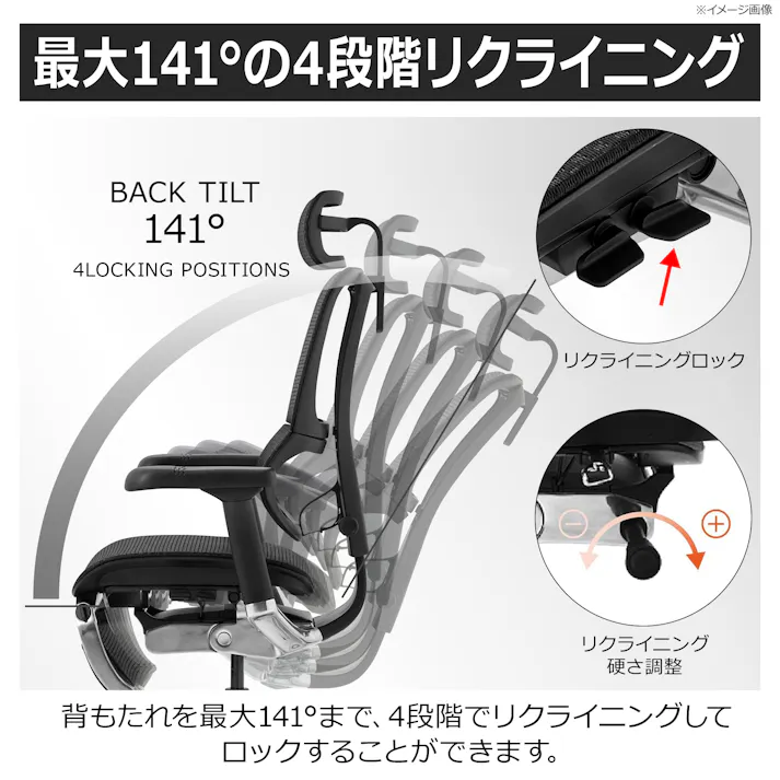 オフィスチェア Ergohuman ブルー ゲーミングチェア デスクチェア 書斎椅子 FIT2-LPL-5D-DR-GF-BL 507951【別送品】