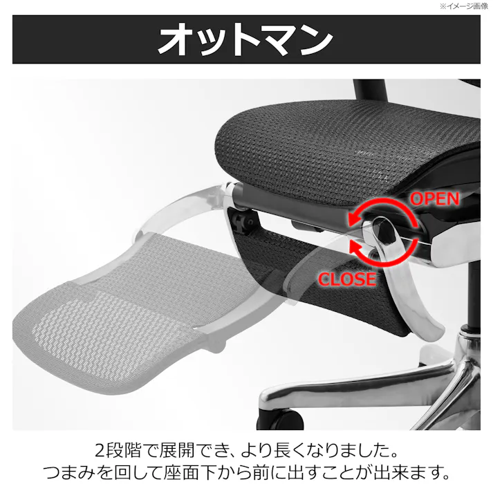 オフィスチェア Ergohuman ブルー ゲーミングチェア デスクチェア 書斎椅子 FIT2-LPL-5D-DR-GF-BL 507951【別送品】