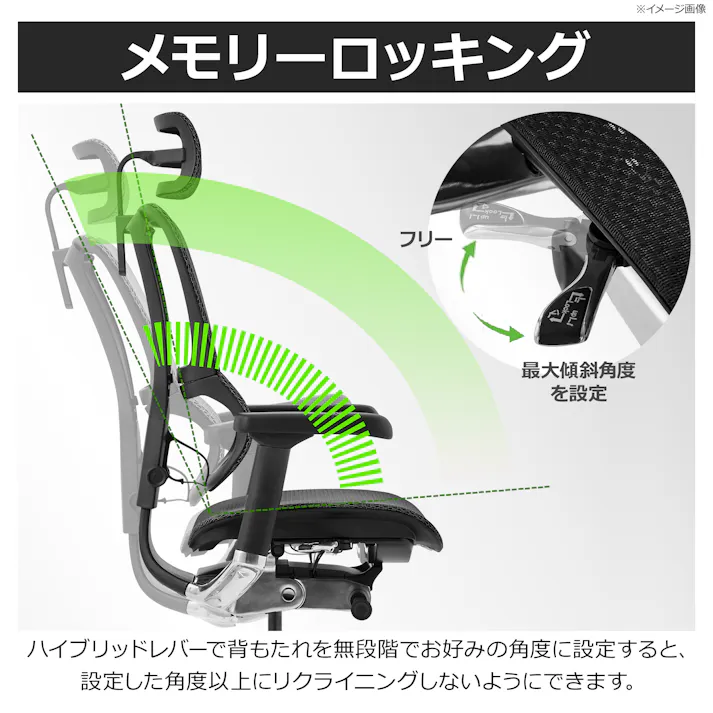 オフィスチェア Ergohuman ホワイト ゲーミングチェア デスクチェア 書斎椅子 FIT2-HAM-5D-DR-BF-WH 507954【別送品】