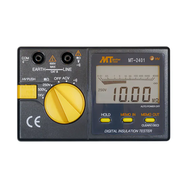 MotherTool デジタル絶縁抵抗計 MT-2401 4986702101244 CZ01127 (CDC)【別送品】